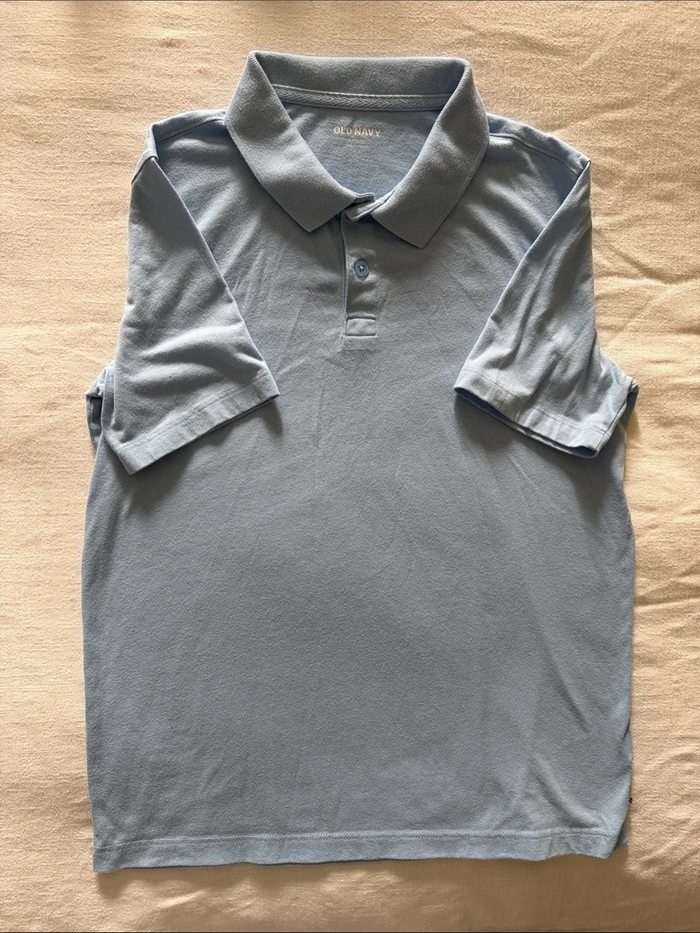 Old Navy Boys Cotton Pale Blue Polo Shirt
